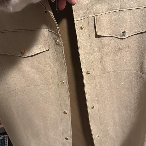 Light brown button up - size Large Medium, Truth by Republic - Picture 5 of 6